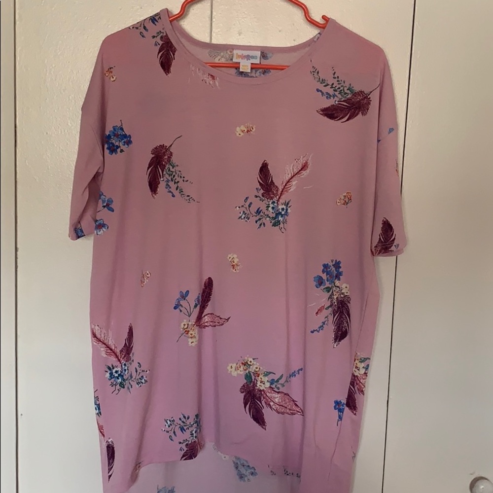 LAST CHANCE Feathers & Floral Irma Tunic